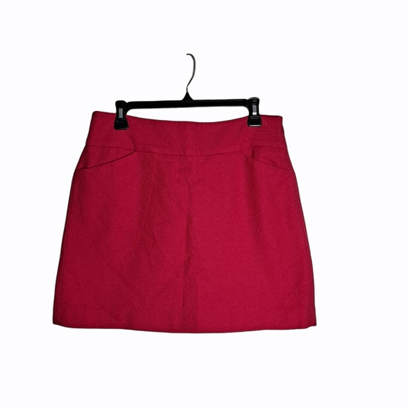 NOWT Loft taylor pink mini skirt  size 6 - Picture 2 of 6